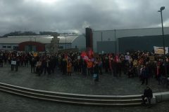 Gemeinsam für ein buntes Deutschland - Demo gegen Rechts in Kierspe am 10.02.2024