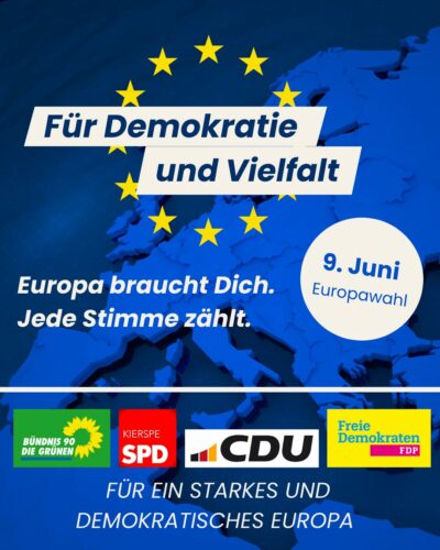 Für Demokratie und Vielfalt