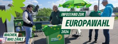 Infostand zur EU-Wahl am 08.06.2024