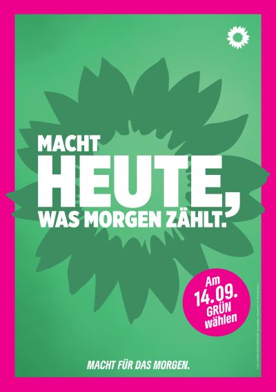 MACHT HEUTE, WAS MORGEN ZÄHL.